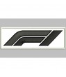 Formula 1 Patch brodé