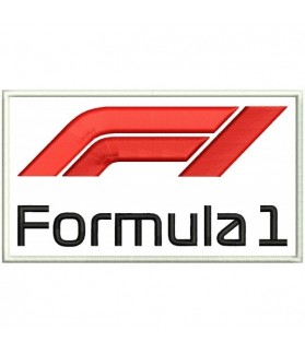 Formula 1 Remendo bordado