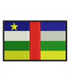 REPUBLICA CENTRO AFRICANA Embroidered Patch FLAG