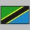 Embroidered patch TANZANIA FLAG