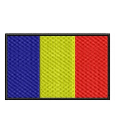 CHAD TOPPA RICAMATA FLAG