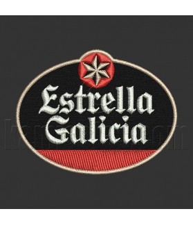 ESTRELLA GALICIA Embroidered patch