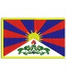 Embroidered patch TIBET FLAG