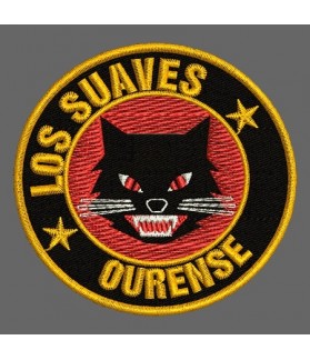 Embroidered patch los suaves