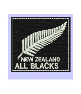 Embroidered patch new zealand All Blacks