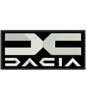Parche bordado DACIA