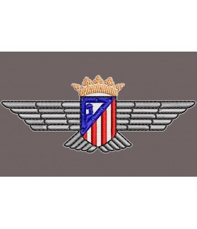 Iron patch Atletico aviacion