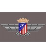 Patch bordado Atletico aviacion