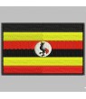 Embroidered patch UGANDA FLAG