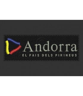 Patch bordado Andorra