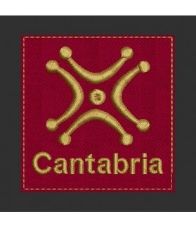 Parche bordado CANTABRIA