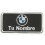 Embroidered patch BMW flag name