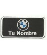 Embroidered patch BMW flag name