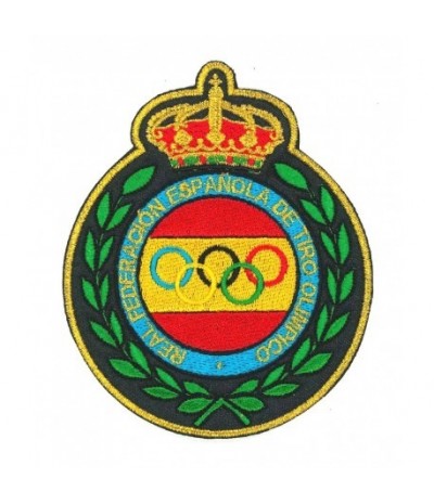 Parche bordado FEDERACIÓN ESPAÑOLA DE TIRO OLÍMPICO