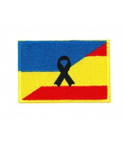 UCRANIA-ESPAÑA Parche bordado