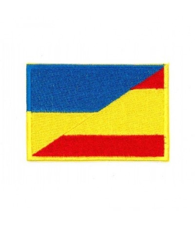 UCRANIA-ESPAÑA Parche bordado