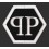 Patch bordado Philipp Plein