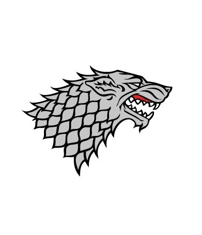 Parche bordado JUEGO DE TRONOS ESCUDO STARK