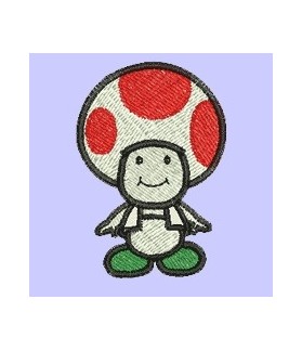 SUPER MARIO Remendó bordado