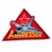Remendo bordado Aggressor