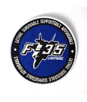 Gestickter Patch F-35 Lighthing
