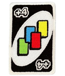 UNO Embroidered patch