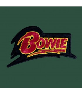 Embroidered patch david bowie