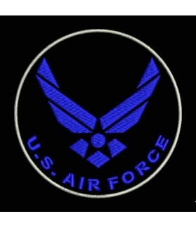 Embroidered patch MILITARY US AIR FORCE