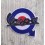 Embroidered patch SCOOTER VESPA