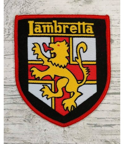 Embroidered patch LAMBRETTA
