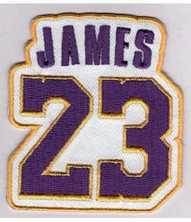 Embroidered Patch USA BASKET LeBron James