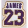 Embroidered Patch USA BASKET LeBron James