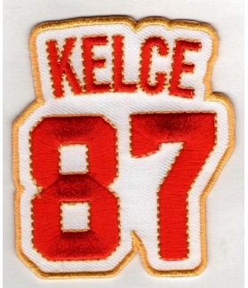 Embroidered Patch USA BASKET Travis Kelce