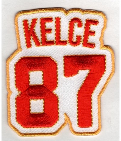 Embroidered Patch USA BASKET Travis Kelce