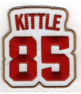 Embroidered Patch USA BASKET George Kittle