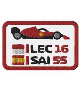 Parche bordado FERRARI