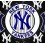 Embroidered Patch NEW YORK YANKEES