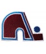 Embroidered iron patch Colorado Avalanche