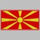 Embroidered patch MACEDONIA FLAG