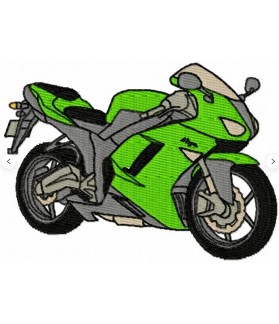 REMENDO BORDADO KAWASAKI