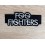 Parche bordado Foo Fighters