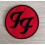 Embroidered patch Foo Fighters