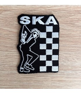 Embroidered patch ska