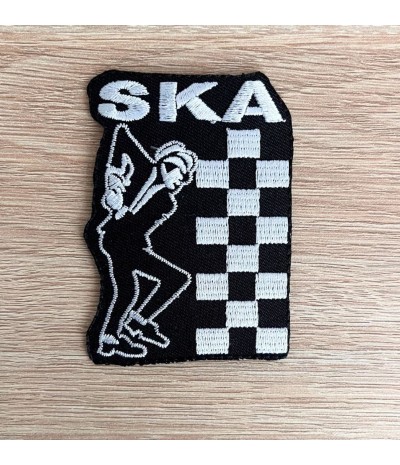Parche bordado ska