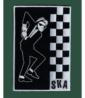 Embroidered patch ska