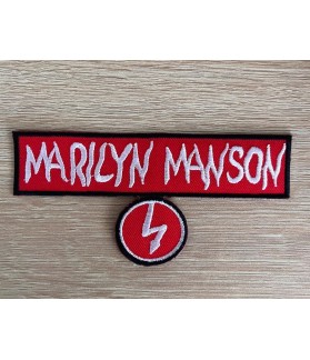 Marilyn Manson Gesticker patch