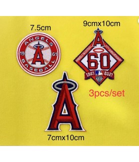 Embroidered Patch ANGELS BASEBALL PACK