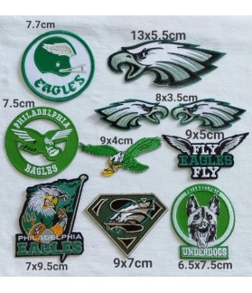 Embroidered Patch PHILADELPHIA EAGLES PACK