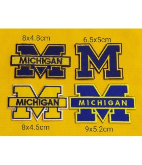 Embroidered Patch michigan x4