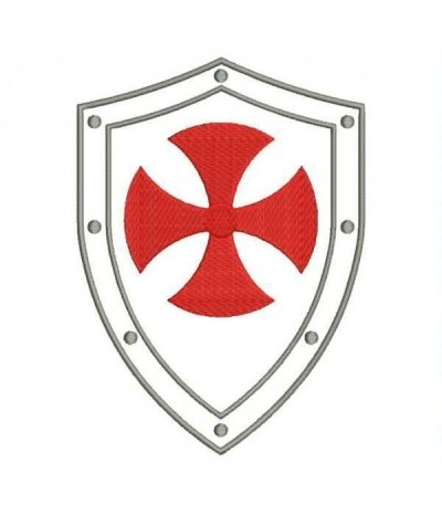 Embroidered Patch TEMPLAR SHIELD